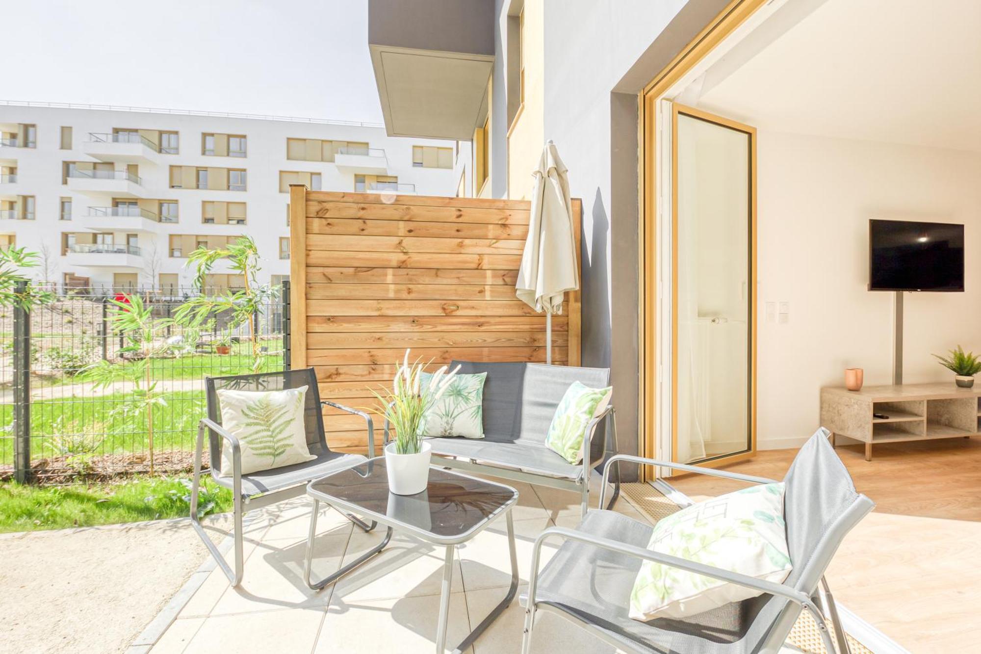 Massy Serenity - 64M2, Terrace, Balcony, Parking Extérieur photo